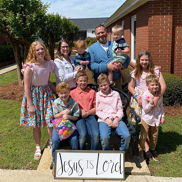 Pastor Matt Loafman and family, Henderson Baptist Church - Meet the Pastor