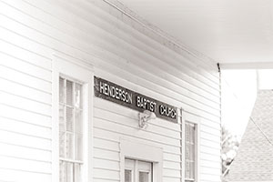 Henderson Baptist Church - Sanctuary 1846
